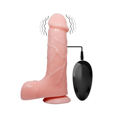 Realistyczny penis z wyżyłowanym trzonem 21 cm